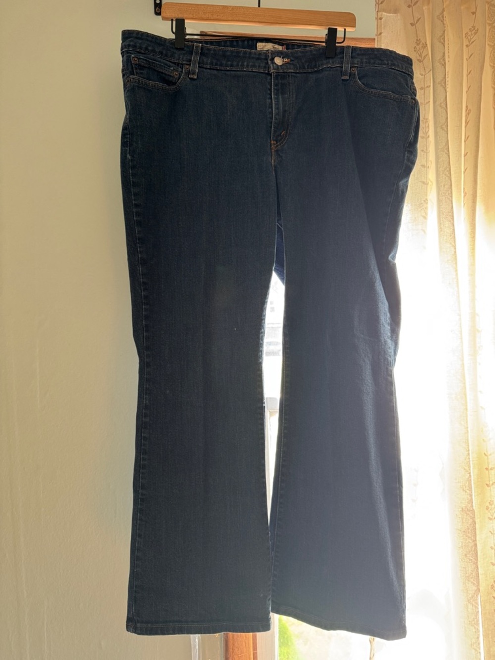 Levi's Dark Blue Women's Bootcut 590 Jeans